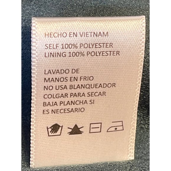 Paper Crane Green Floral Flowy Shorts Elastic Waist Size M - Picture 6 of 7